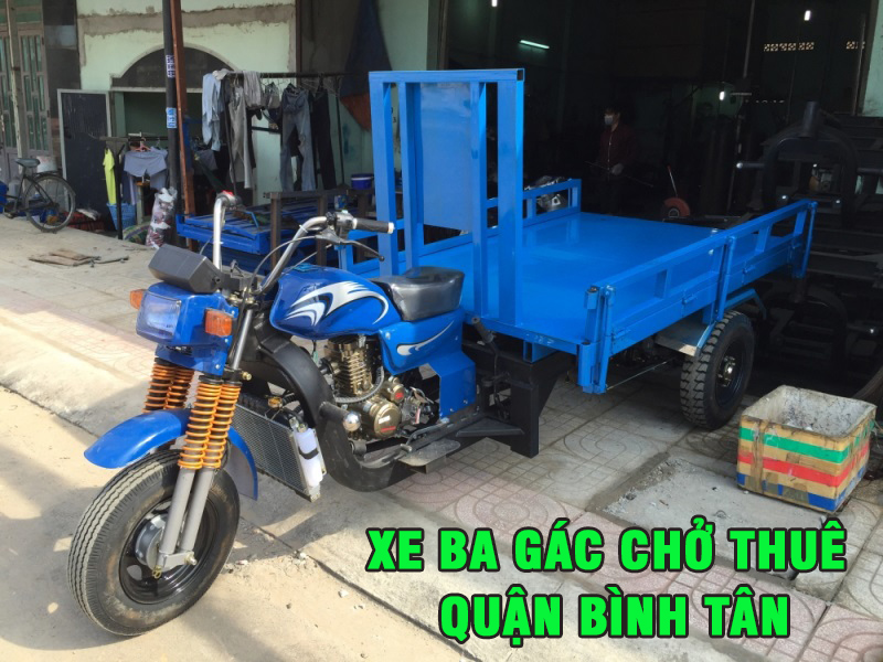 xe ba gác chở thuê quận bình tân